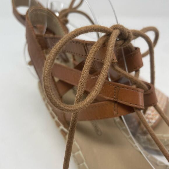 NEW! Women's Rockport Trutech Wedge Jute Leather Sandals sz. 9.5 - Picture 8 of 10